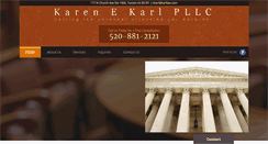 Desktop Screenshot of karllaw.net